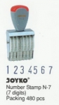 STEMPEL ANGKA JOYKO N-7